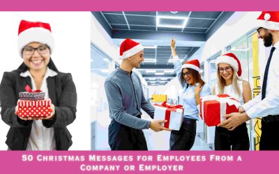 50 Christmas Messages for Employees From a Company or Employer